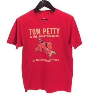 Hanes Shirts - TOM PETTY THE HEARTBREAKERS 40th Tour T-shirt M Hanes Shirts - TOM PETTY THE HEARTBREAKERS 40th Tour T-shirt M
